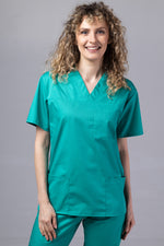 Încărcați imaginea în vizualizatorul Galerie, Costum Medical TAG ClassIQ | Uniforma Medicala Unisex Bumbac-Poliester | Verde Chirurgical