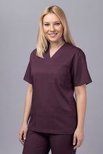 Încărcați imaginea în vizualizatorul Galerie, Costum Medical TAG ClassIQ | Uniforma Medicala Unisex Bumbac-Poliester | Merlot