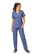 Load image into Gallery viewer, Uniforma medicala - Costum medical clasic unisex Atelierul de Halate - Gri Petrol