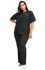 Load image into Gallery viewer, Uniforma medicala - Costum medical clasic unisex Atelierul de Halate - Negru