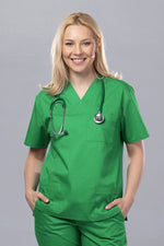 Încărcați imaginea în vizualizatorul Galerie, Costum Medical TAG ClassIQ | Uniforma Medicala Unisex Bumbac-Poliester | Verde Spital