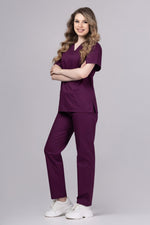 Încărcați imaginea în vizualizatorul Galerie, Costum Medical TAG ClassIQ | Uniforma Medicala Unisex Bumbac-Poliester | Rubin