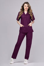 Încărcați imaginea în vizualizatorul Galerie, Costum Medical TAG ClassIQ | Uniforma Medicala Unisex Bumbac-Poliester | Rubin