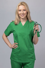 Încărcați imaginea în vizualizatorul Galerie, Costum Medical TAG ClassIQ | Uniforma Medicala Unisex Bumbac-Poliester | Verde Spital