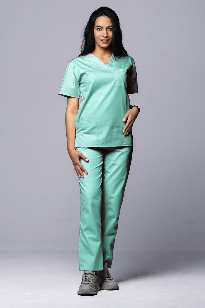 Costum Medical TAG ClassIQ | Uniforma Medicala Unisex Bumbac-Poliester | Fistic