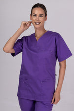 Încărcați imaginea în vizualizatorul Galerie, Costum Medical de dama TAG Premium Unisex | Uniforma Medicala Unisex Cotton Stretch | Velvet