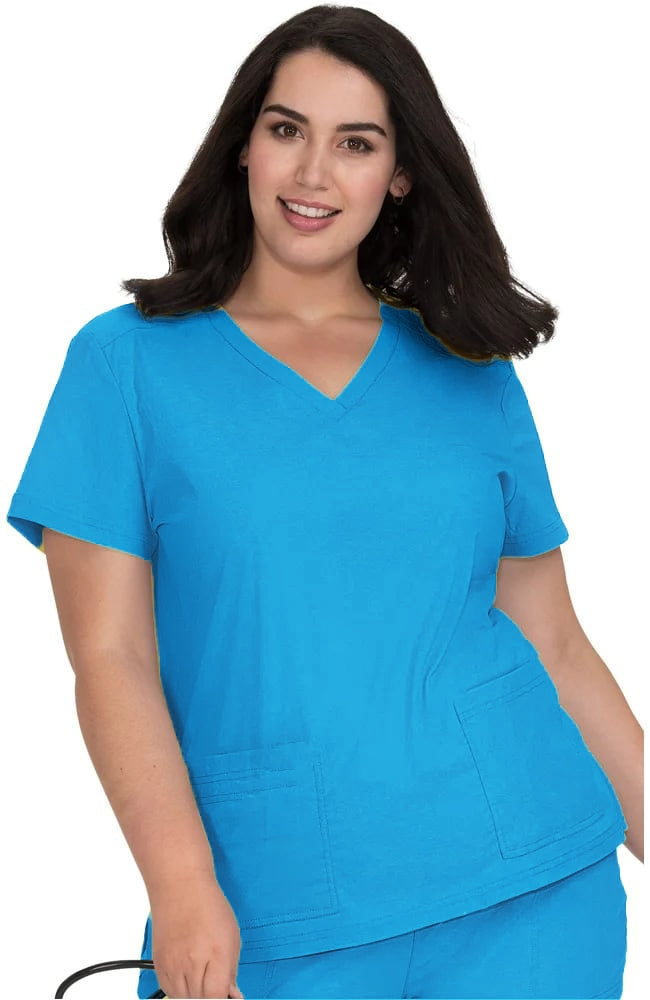 Uniforma medicala - Costum medical clasic unisex Atelierul de Halate - Albastru Ocean
