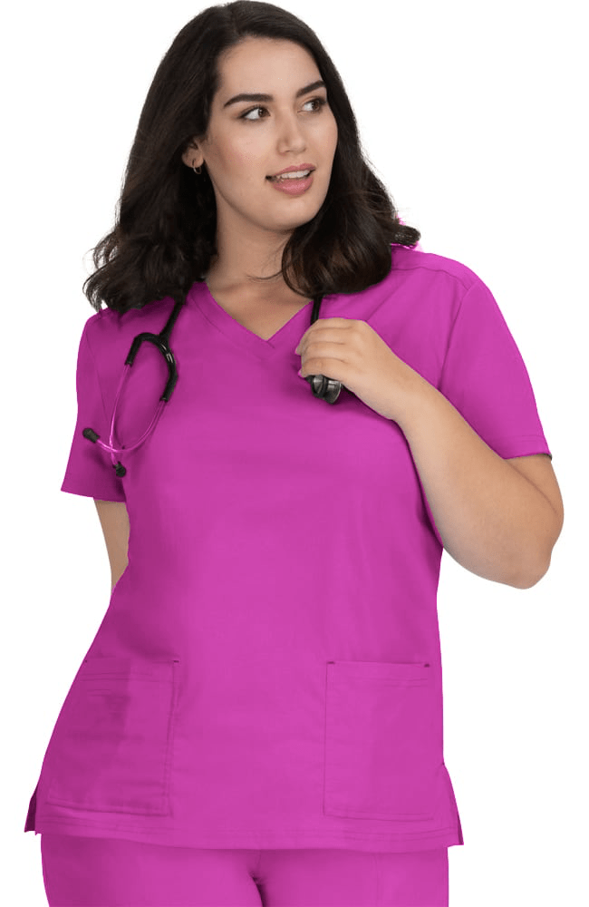 Uniforma medicala - Costum medical clasic unisex Atelierul de Halate - Mov