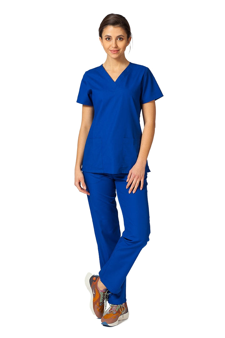 Uniforma medicala - Costum medical clasic unisex Atelierul de Halate - Albastru Marin