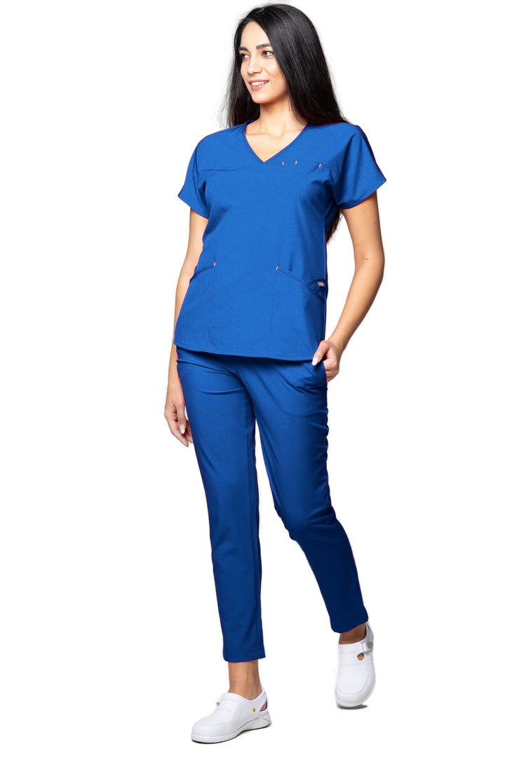 Uniforma medicala - Costum medical TAG Premium Ambra - Albastru Marin