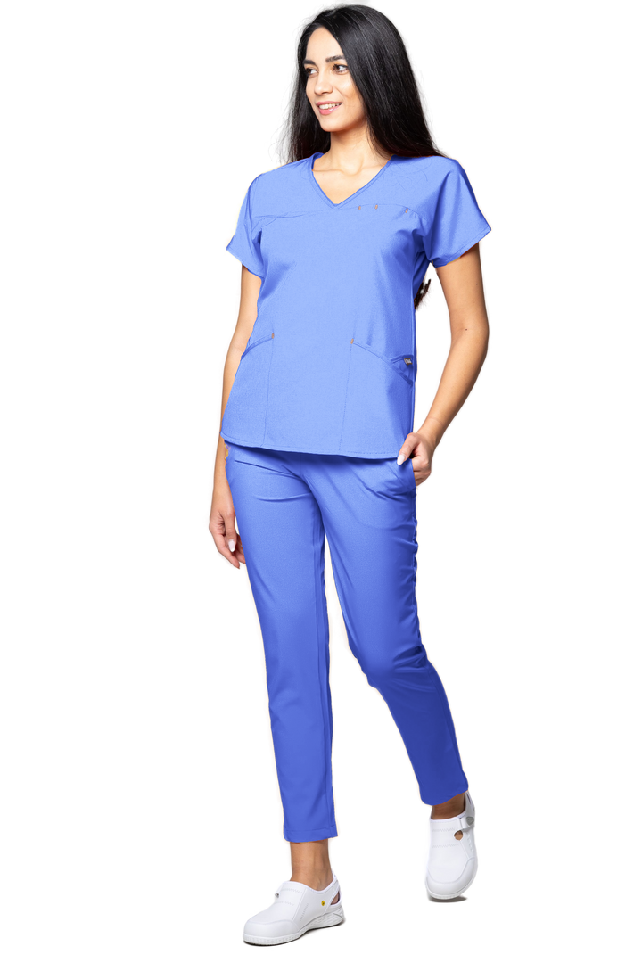 Uniforma medicala - Costum medical TAG Premium Ambra - Bleu jandarm