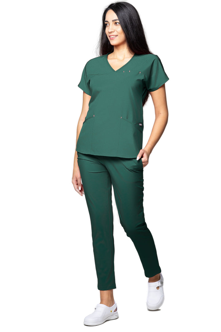 Uniforma medicala - Costum medical TAG Premium Ambra - Forest