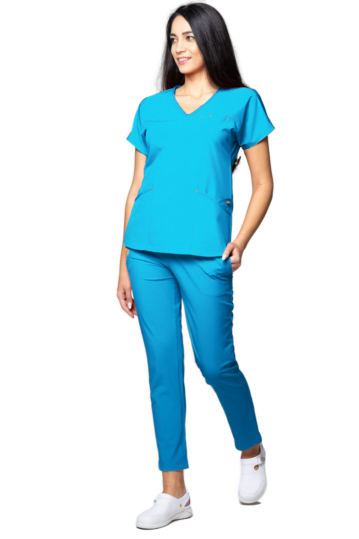 Uniforma medicala - Costum medical TAG Premium Ambra - Ocean