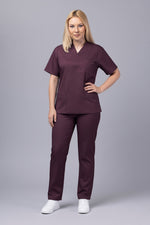 Încărcați imaginea în vizualizatorul Galerie, Costum Medical TAG ClassIQ | Uniforma Medicala Unisex Bumbac-Poliester | Merlot