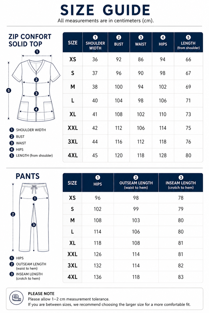 Costum Medical Premium TAG ZIP Confort | Uniforma Medicala Femei Bumbac | Velvet