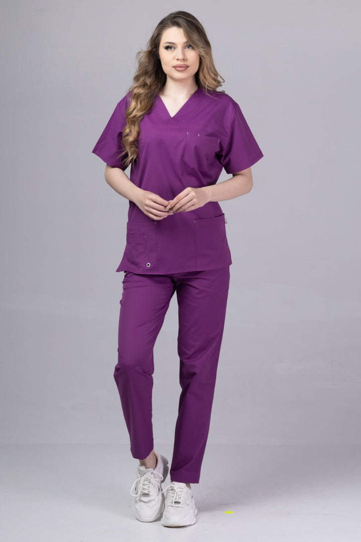 Costum Medical Premium de dama TAG Cool | Uniforma Medicala de vara | Mov