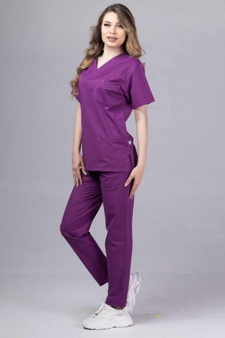 Costum Medical Premium de dama TAG Cool | Uniforma Medicala de vara | Mov