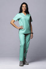 Încărcați imaginea în vizualizatorul Galerie, Costum Medical TAG ClassIQ | Uniforma Medicala Unisex Bumbac-Poliester | Fistic