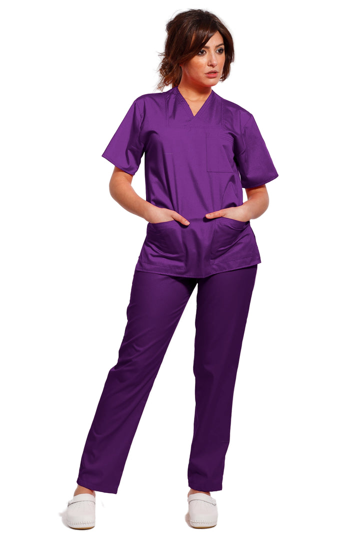 Uniforma medicala - Costum medical TAG clasic unisex  - Velvet