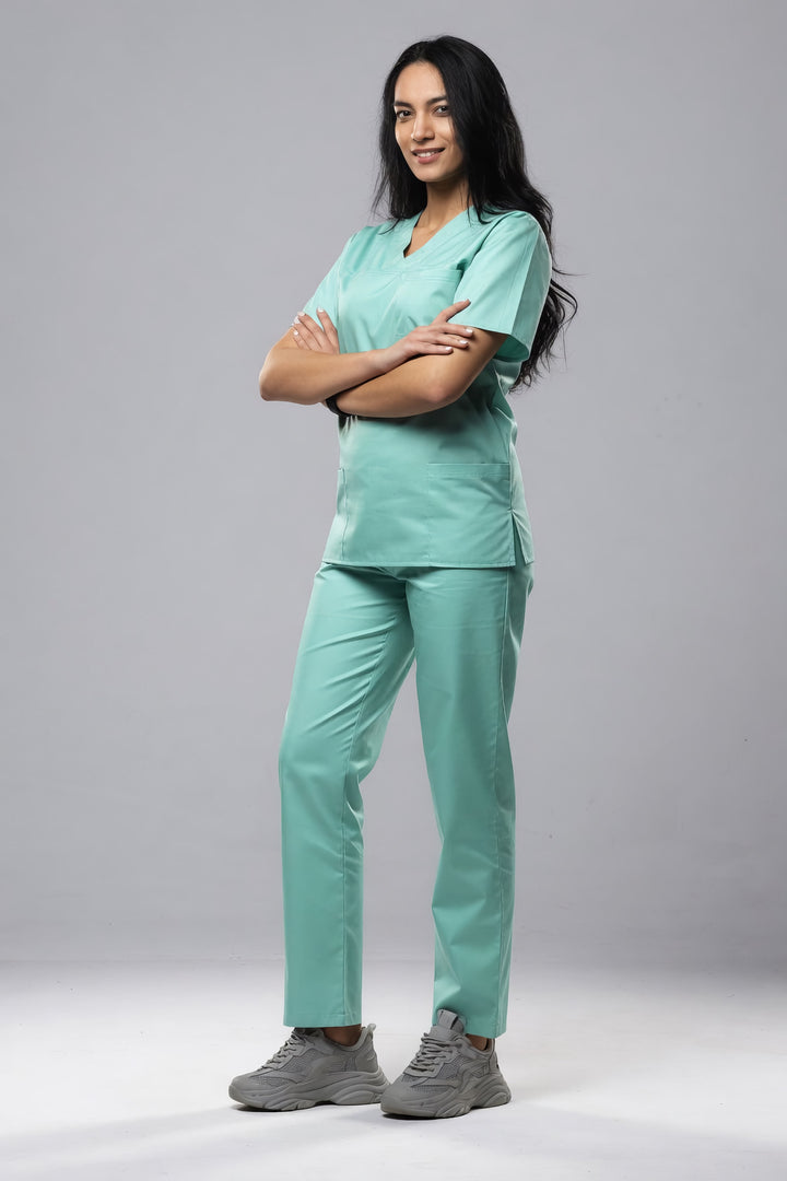 Costum Medical TAG ClassIQ | Uniforma Medicala Unisex Bumbac-Poliester | Fistic