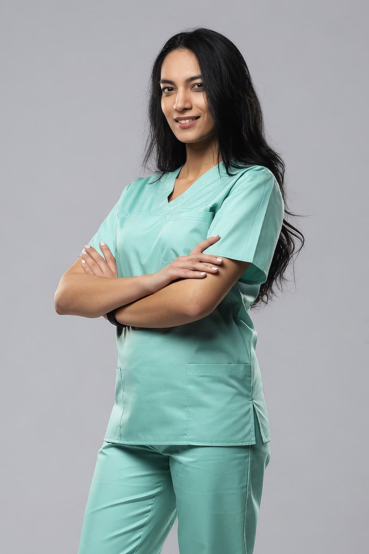 Costum Medical TAG ClassIQ | Uniforma Medicala Unisex Bumbac-Poliester | Fistic