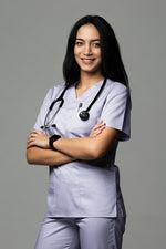 Încărcați imaginea în vizualizatorul Galerie, Costum Medical TAG ClassIQ | Uniforma Medicala Unisex Bumbac-Poliester | New Petrol